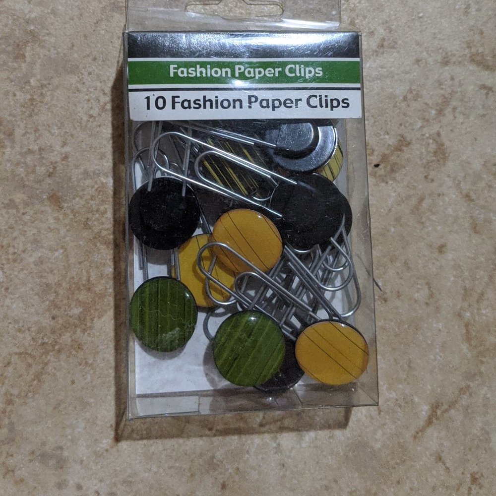 3 for $10 ⭐ Studio C Set of 10 Fashion Paperclips
